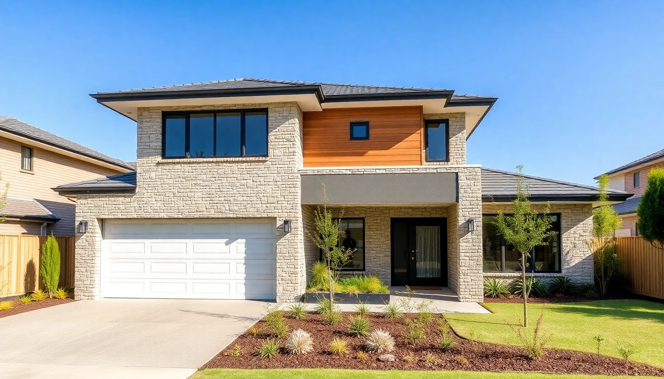 Mid-range quality Australian contemporary home